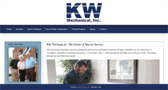 Desktop Screenshot of kwmechanical.com